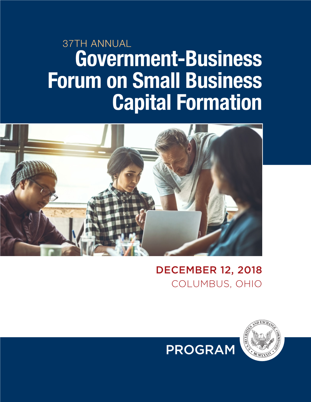 Government-Business Forum on Small Business Capital Formation Program