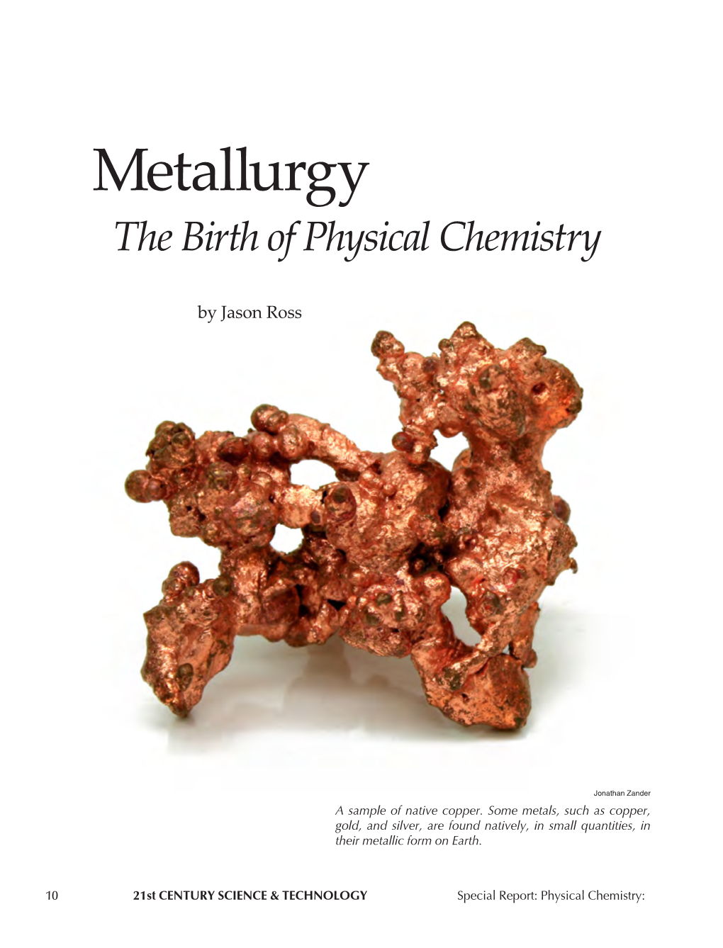 Physical Chemistry: the Gifts of Prometheus