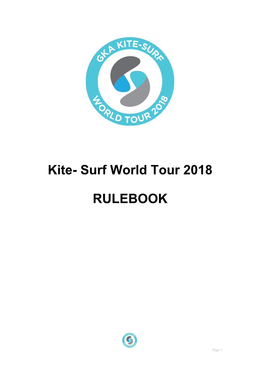 Kite- Surf World Tour 2018 RULEBOOK