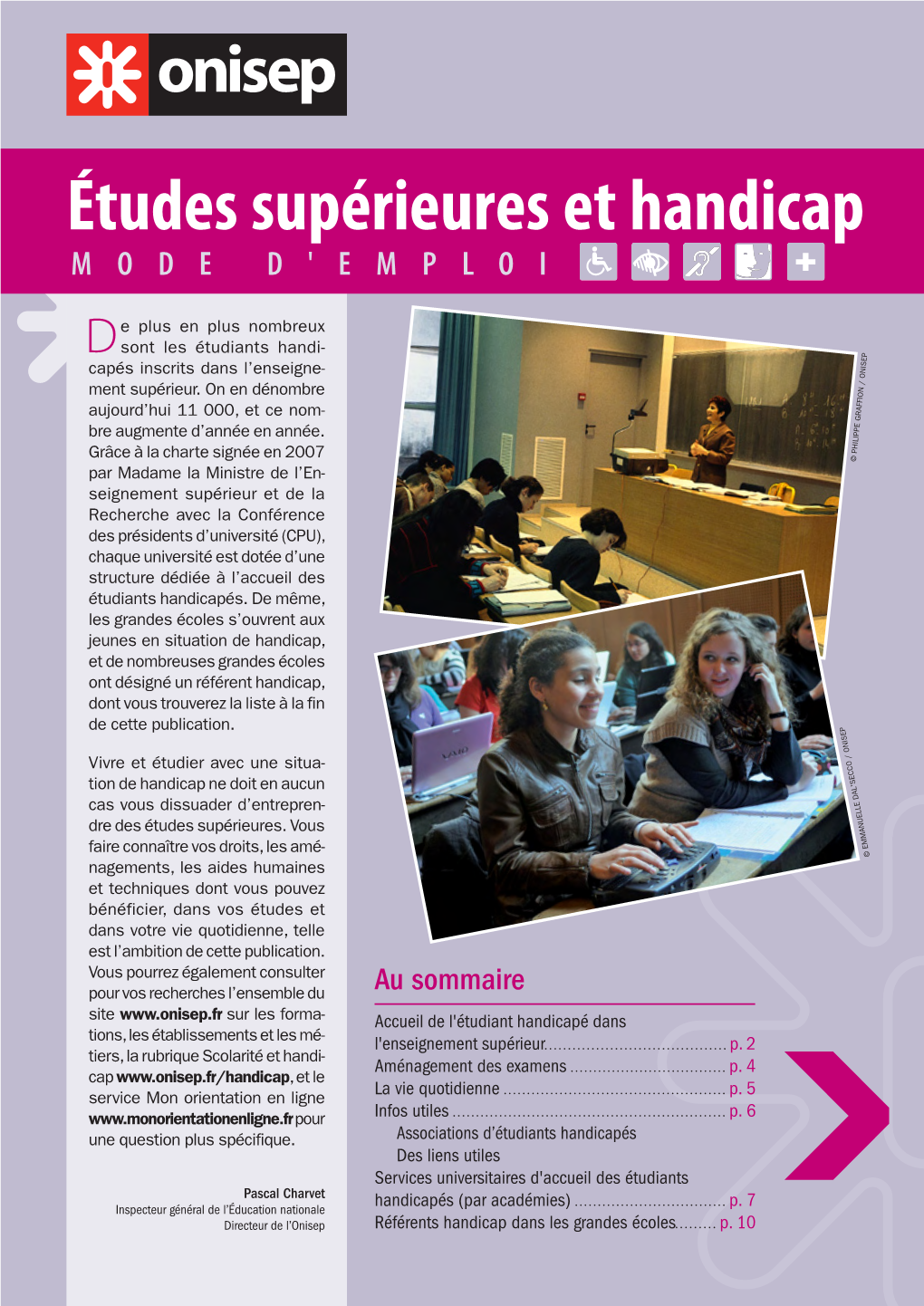 Études Supérieures Et Handicap Mode D'emploi