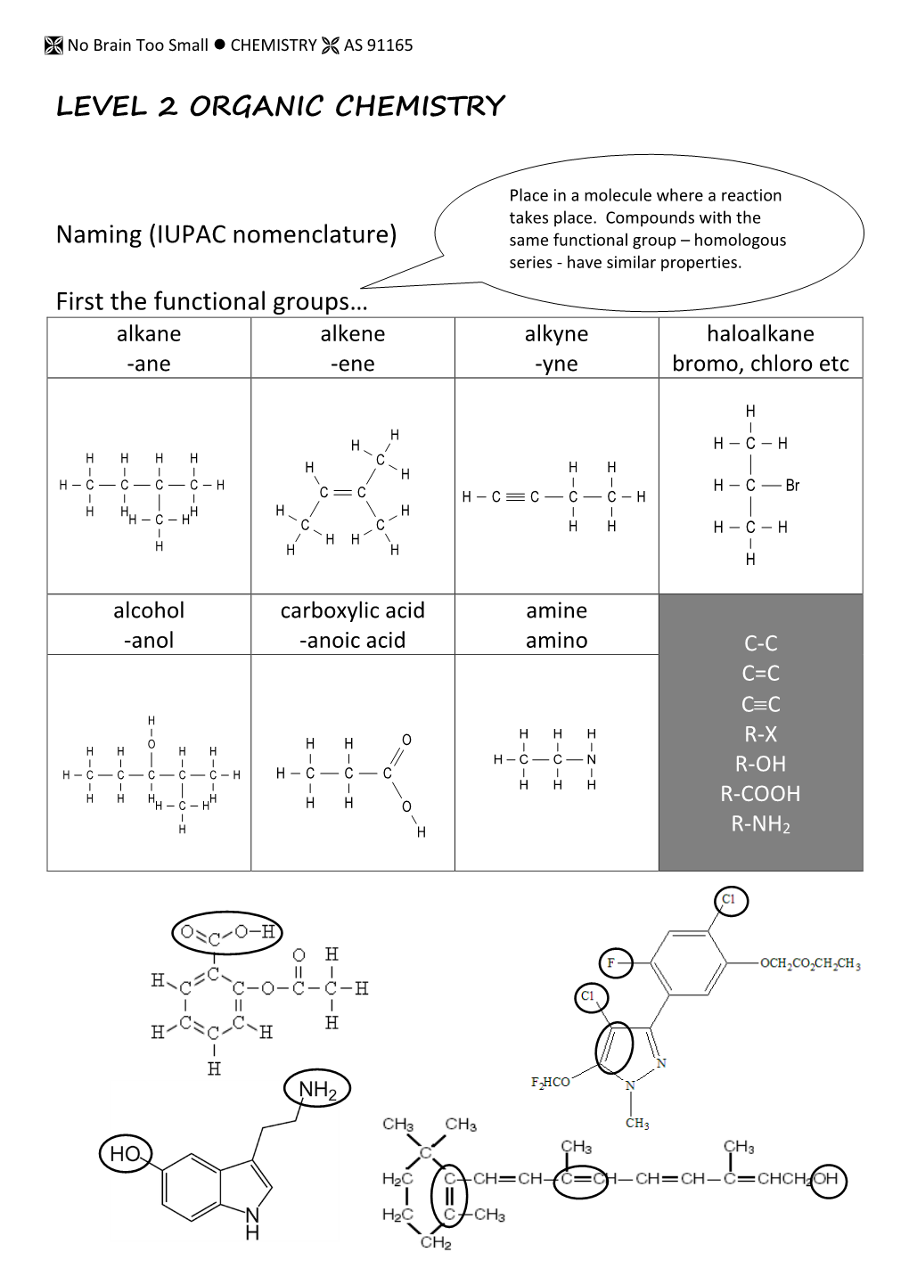 Level 2 Organic Chemistry