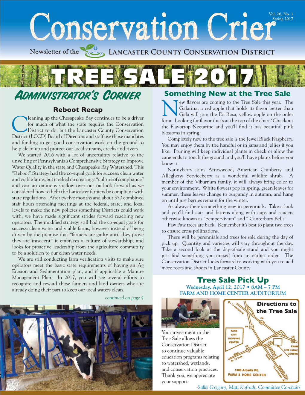 Tree Sale 2017 Newsletter Updated.Indd