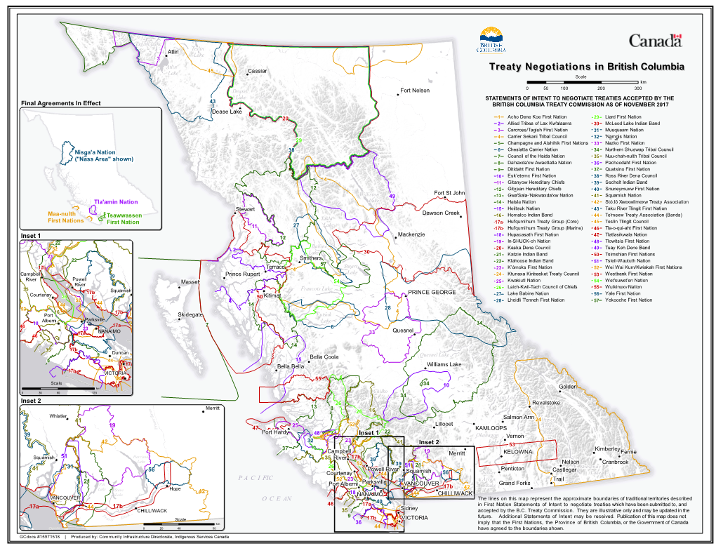 Treaty Negotiations in British Columbia