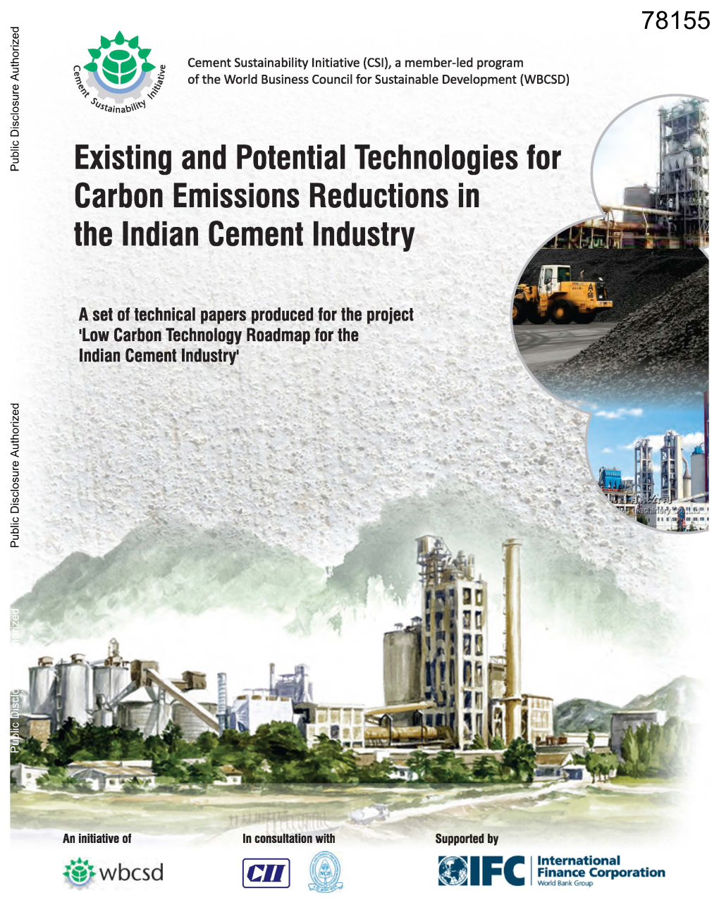 Existing and Potential Technologies for Carbon Emissions Reductions in the Indian Cement Industry