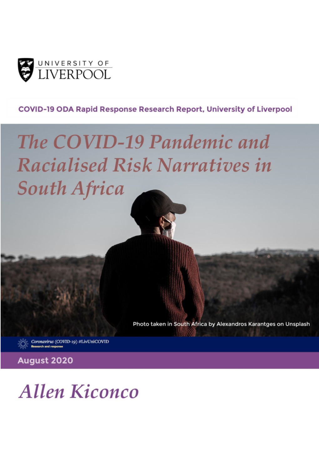 The COVID-19 Pandemic and Racialised Risk Narratives in South