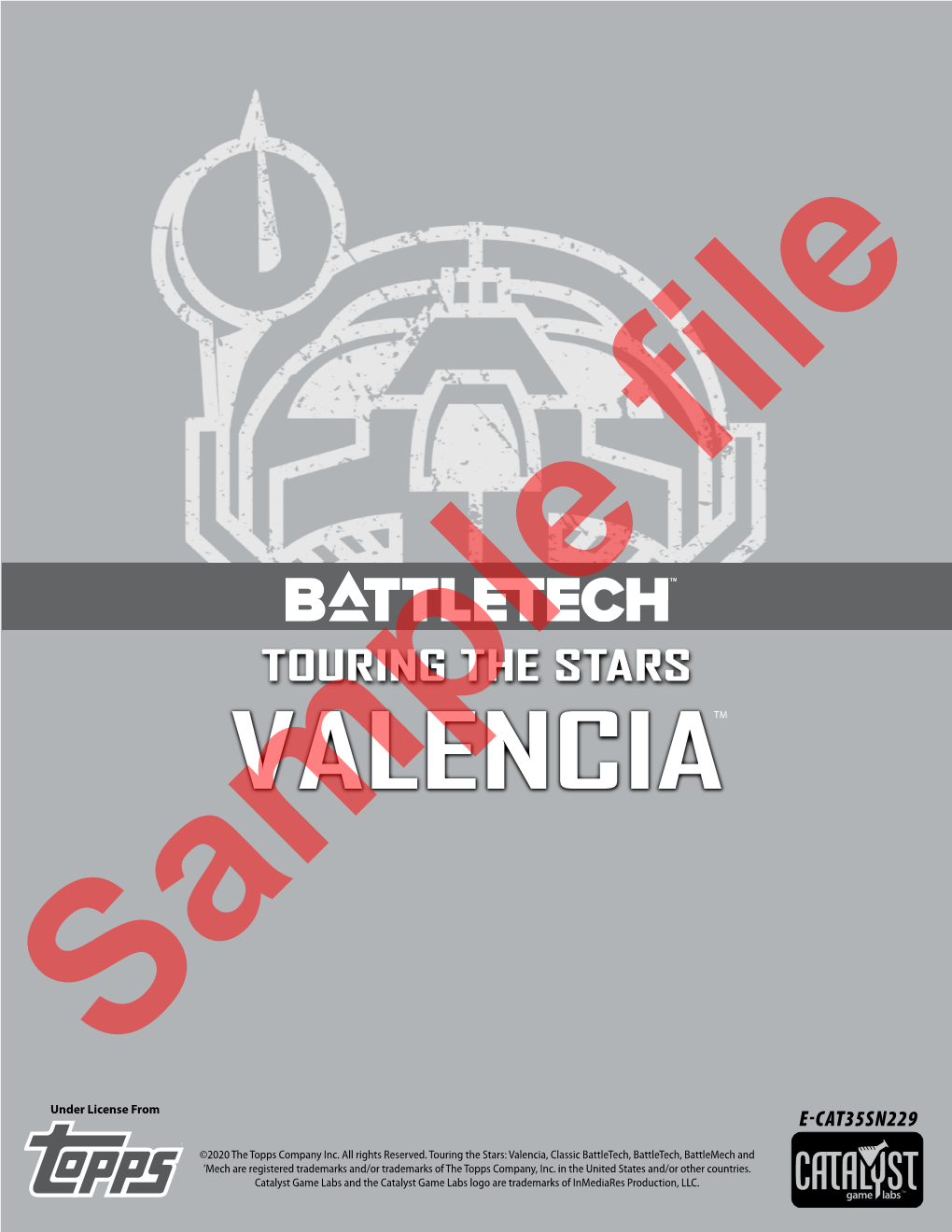 Battletech Touring the Stars: Valencia