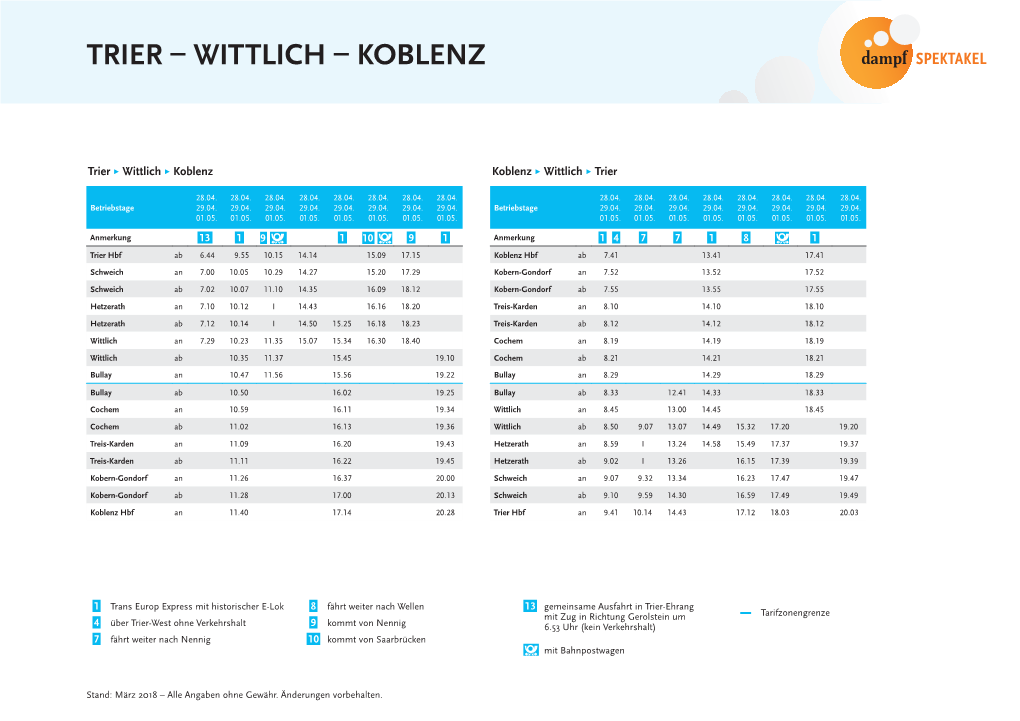 Trier – Wittlich – Koblenz