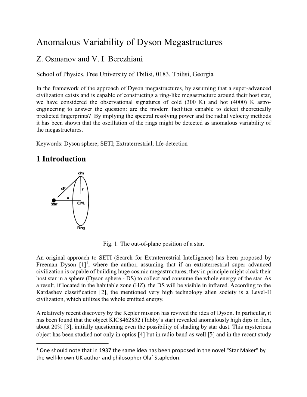 Anomalous Variability of Dyson Megastructures