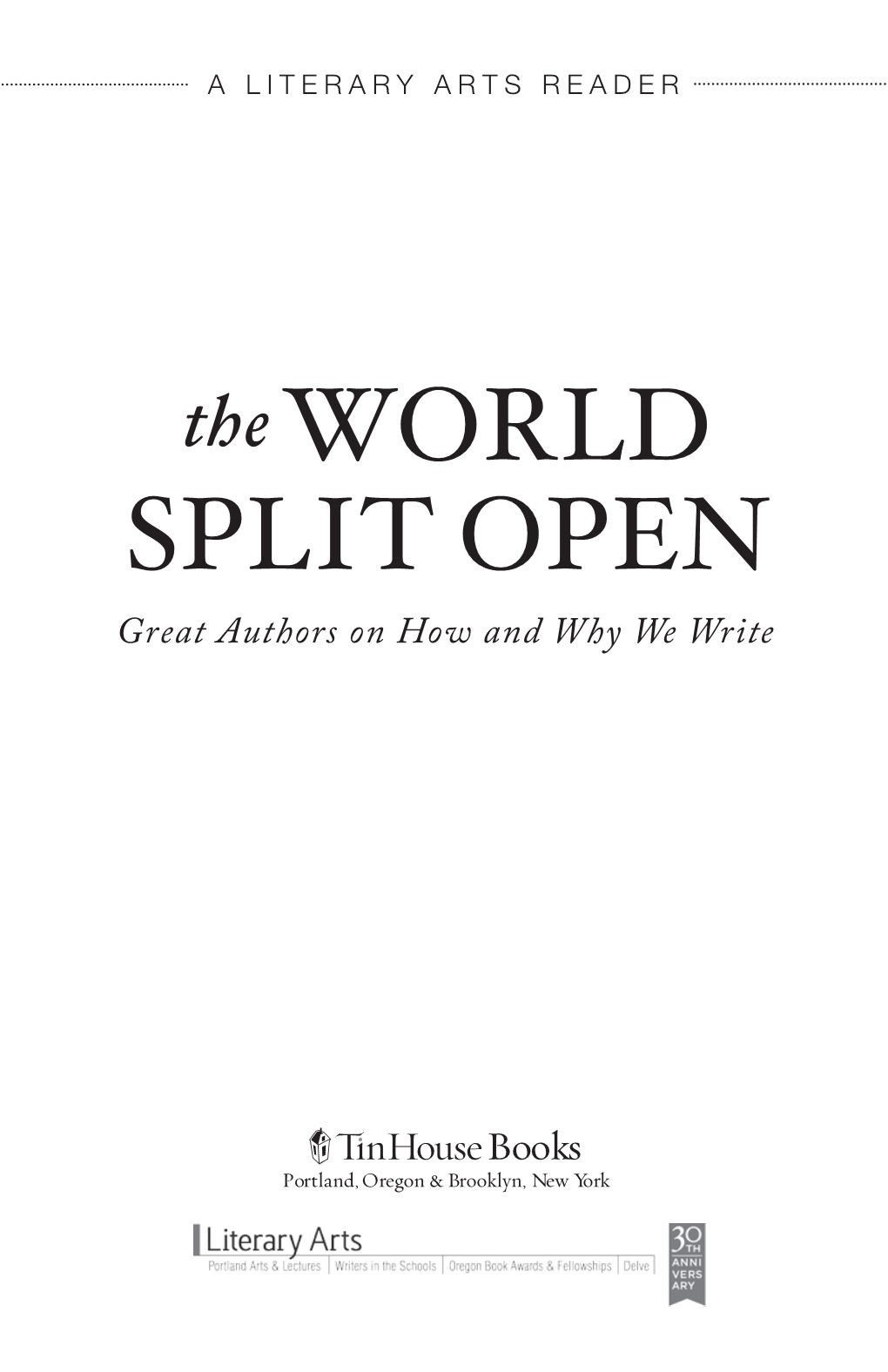 Theworld SPLIT OPEN