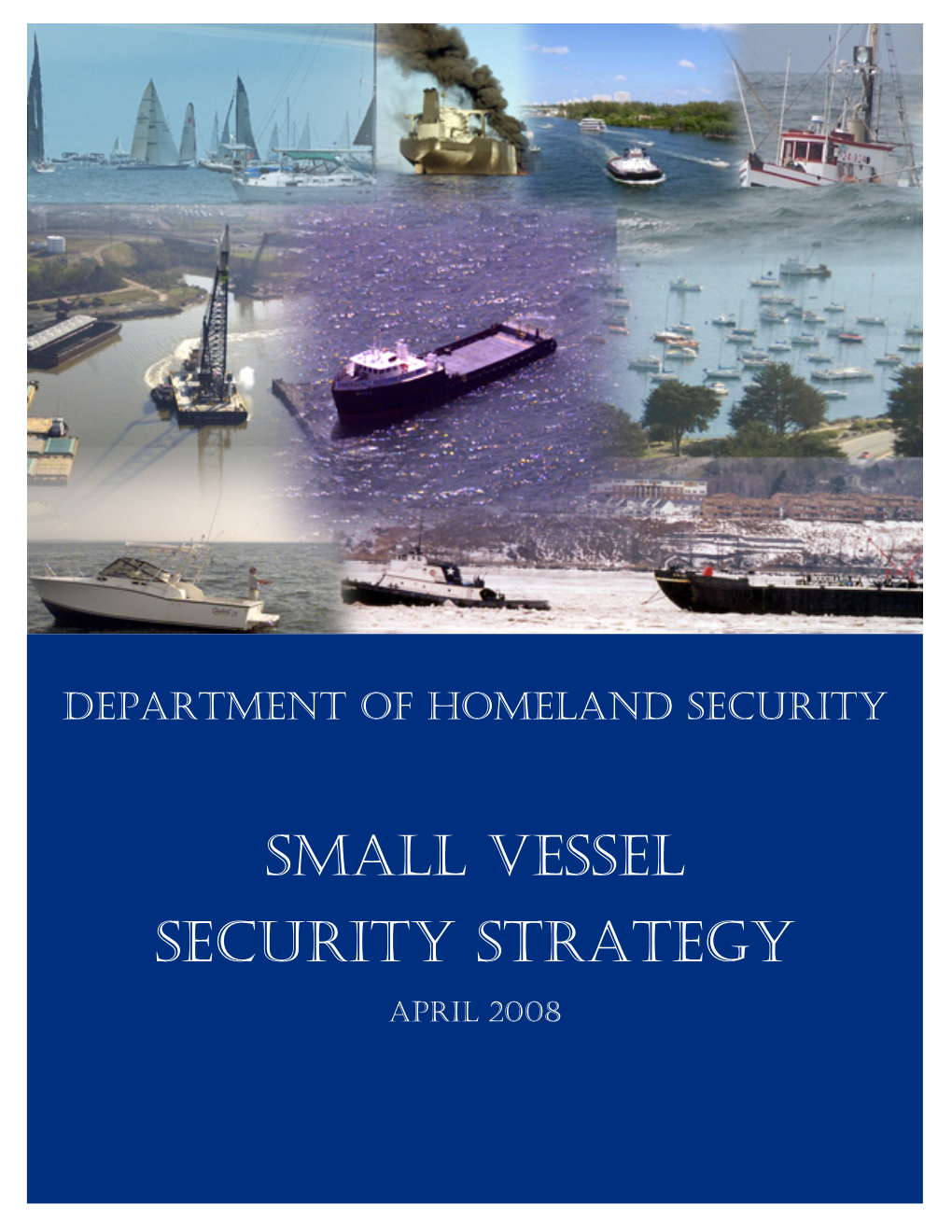 Small Vessel Security Strategy