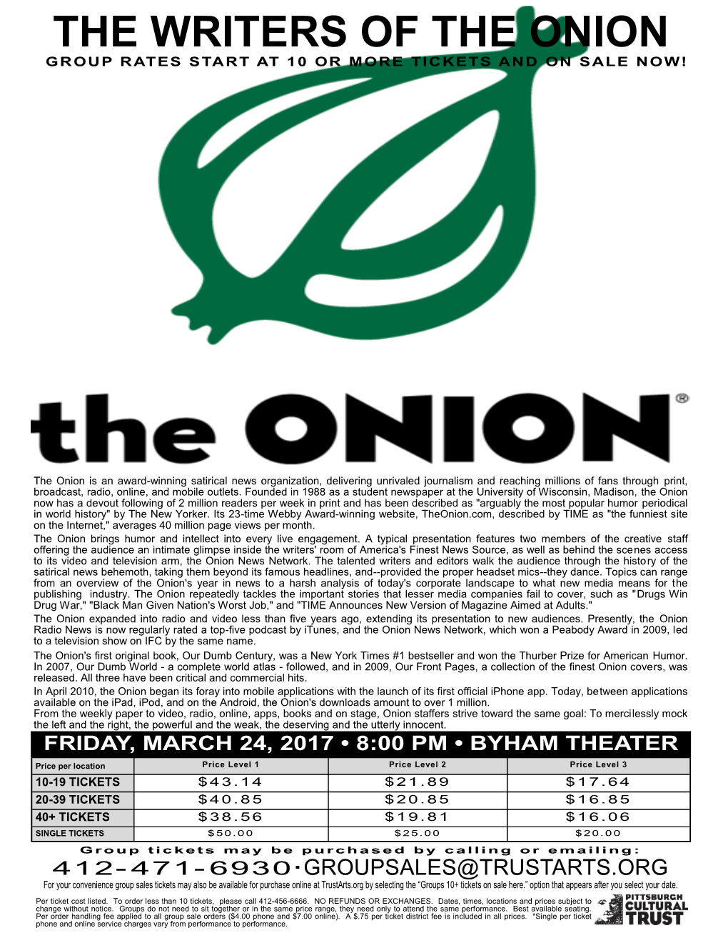 The Writers of the Onion