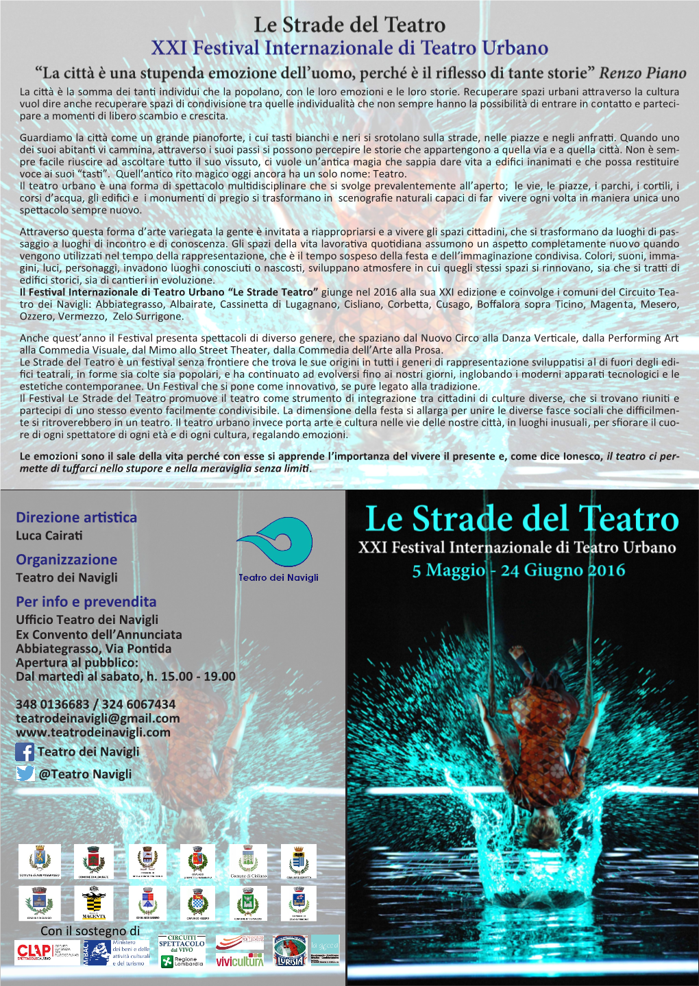 Le Strade Del Teatro 2016