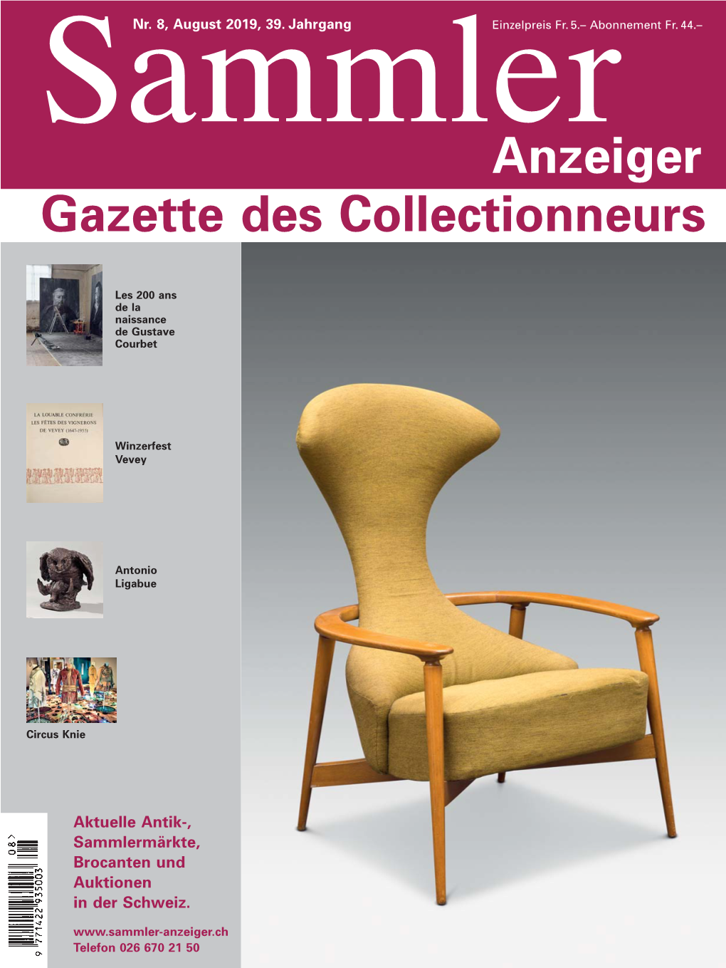 Anzeiger Gazette Des Collectionneurs