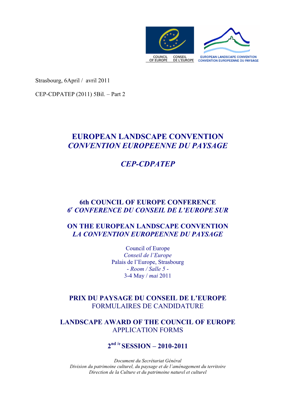 CEP-CDPATEP (2011) 5Bil