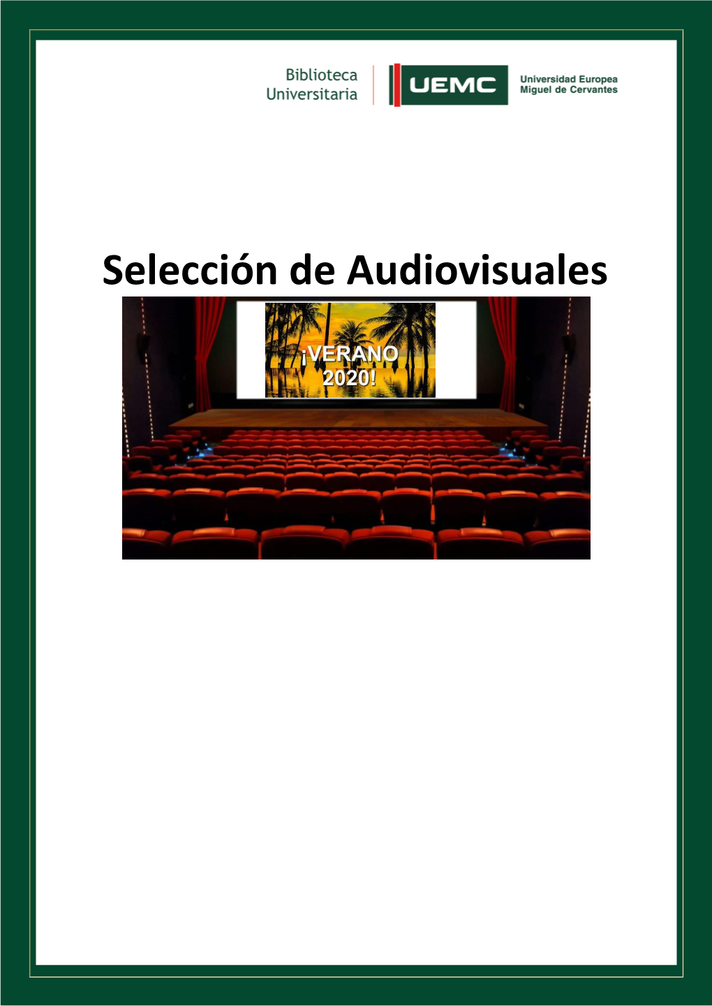 Selección De Audiovisuales