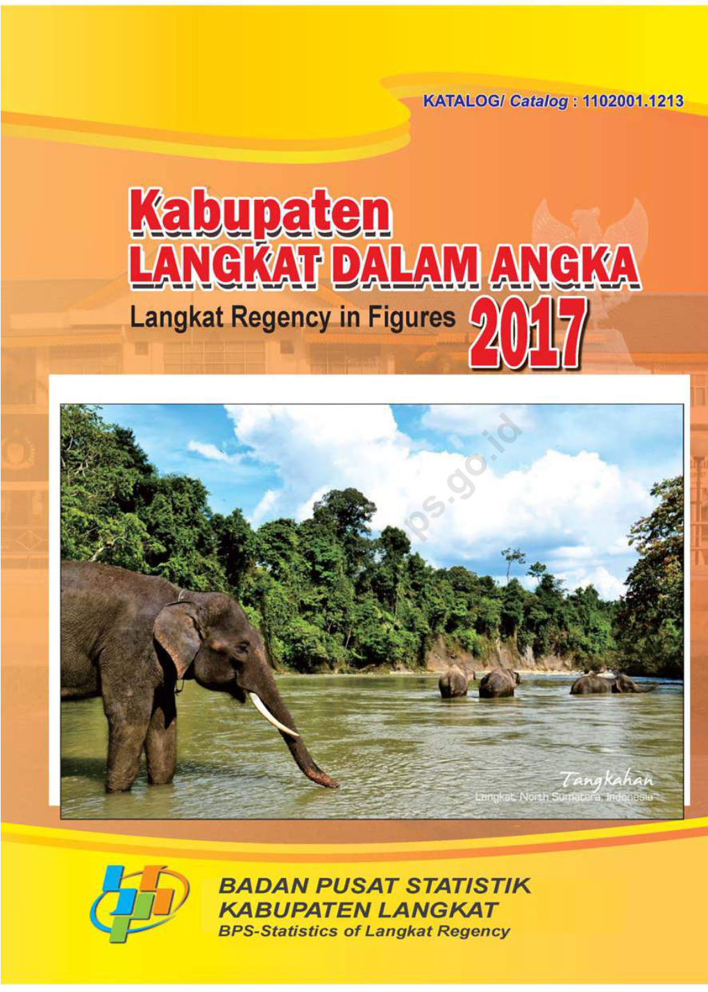 Kabupaten Langkat Dalam Angka 2017 Langkat Regency in Figures 2017