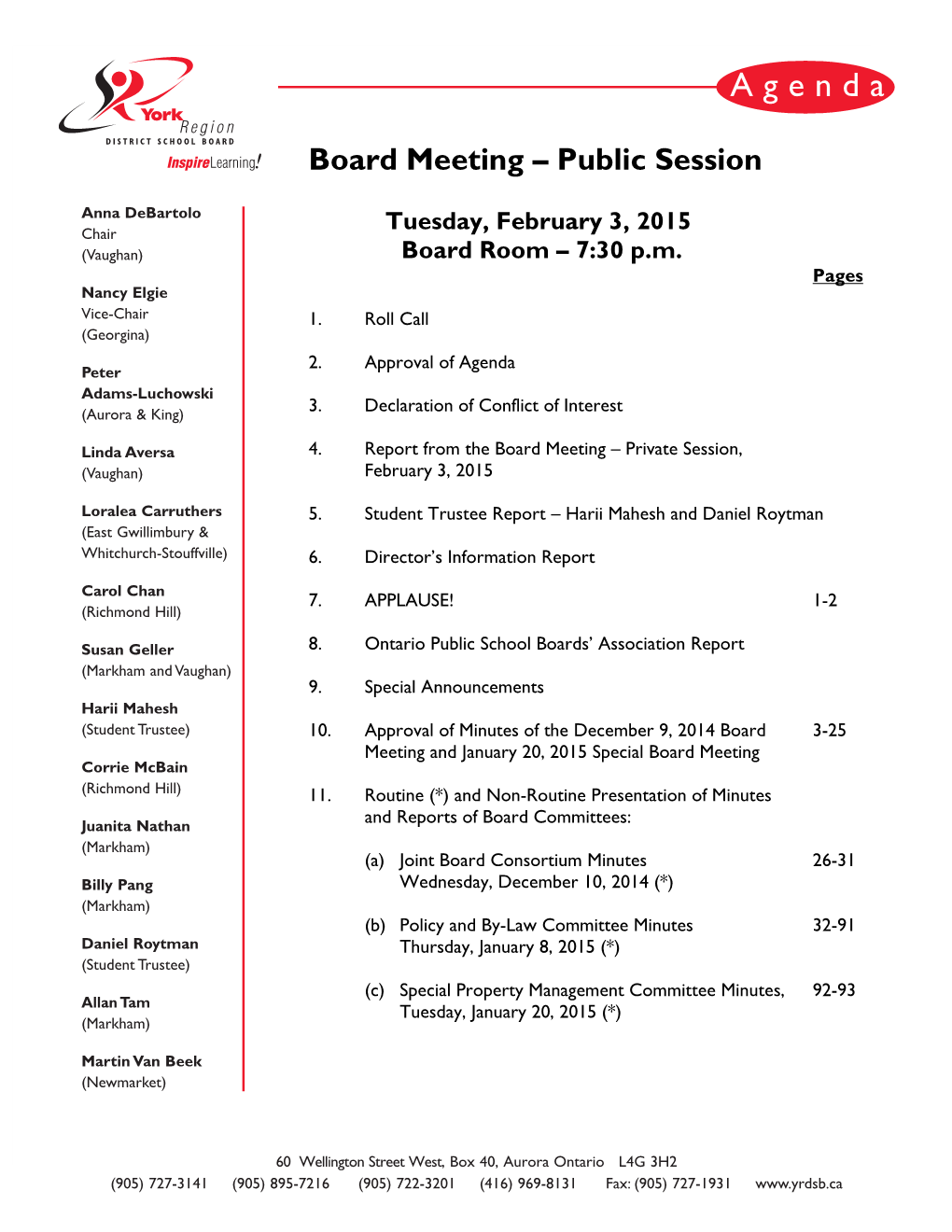 Public-Board-Meeting-Agenda