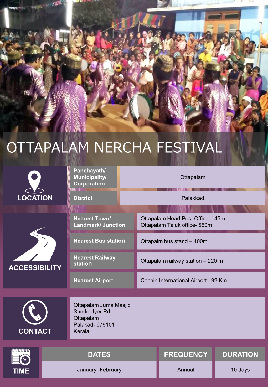 Ottapalam Nercha Festival