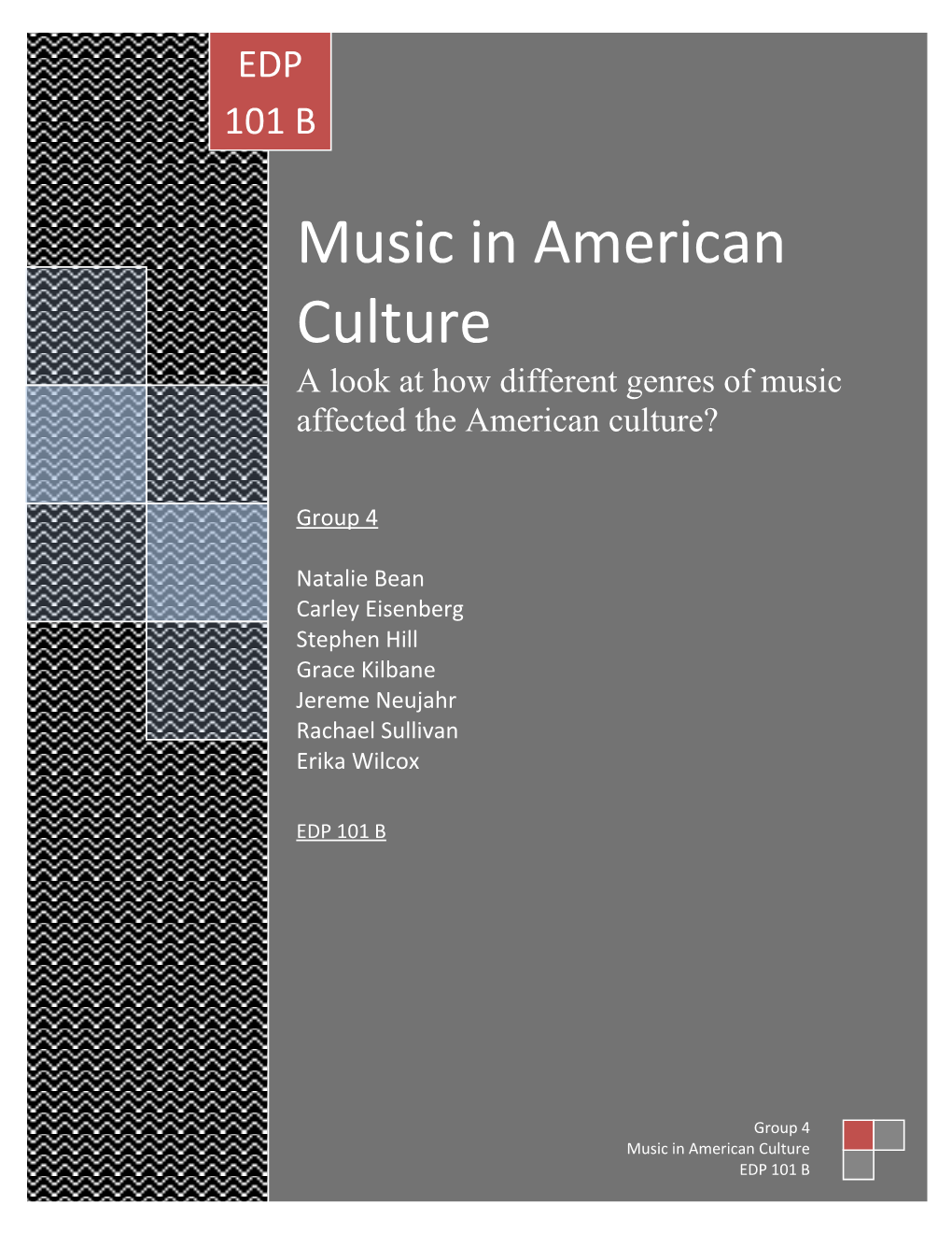 Music in American Culture