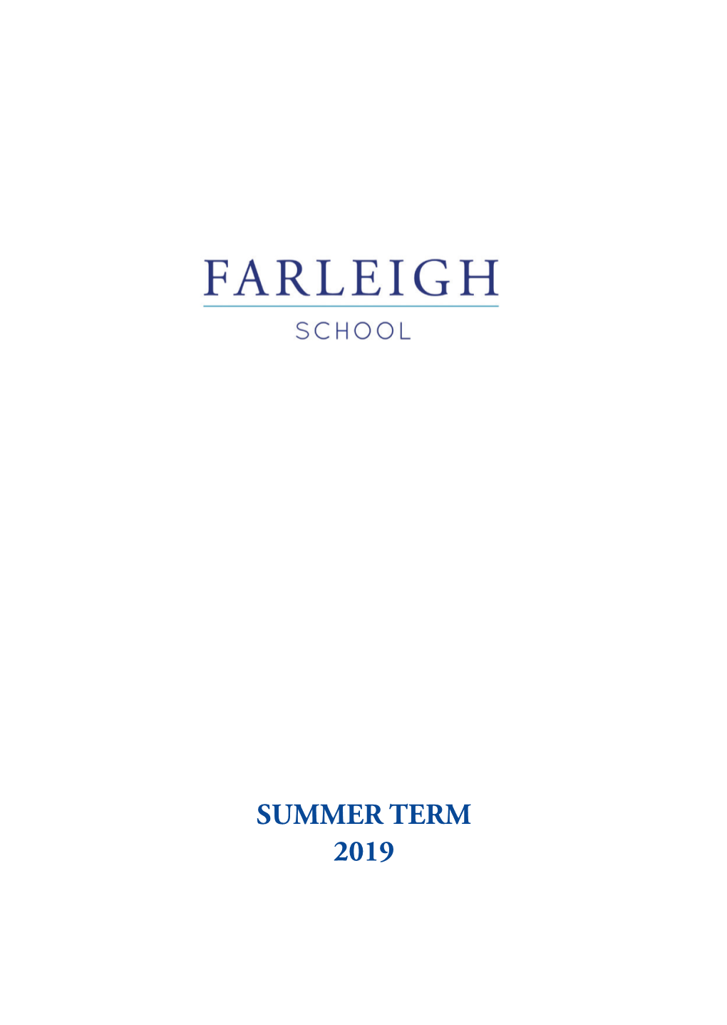 Summer Term 2019