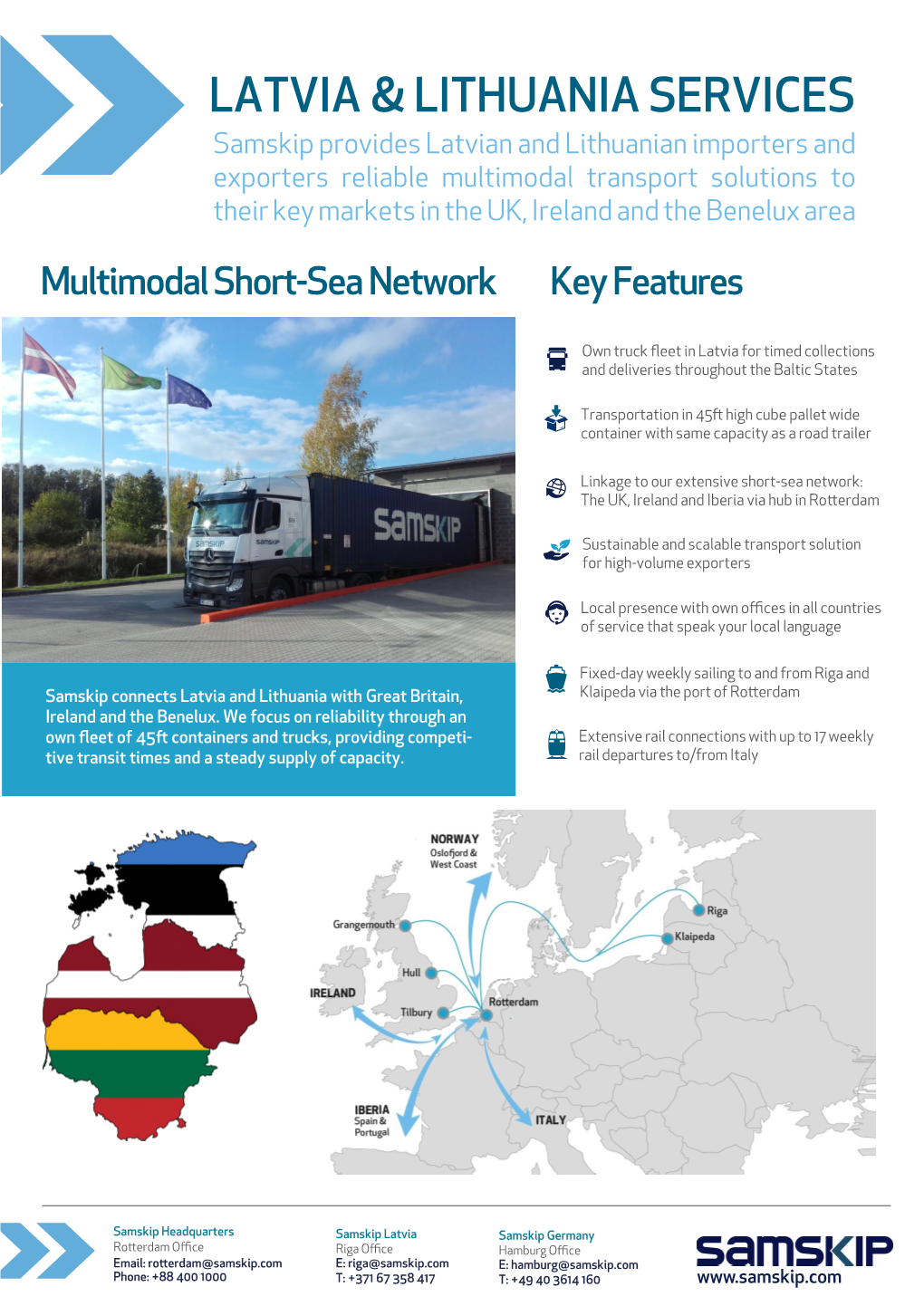 Latvia & Lithuania One-Pager