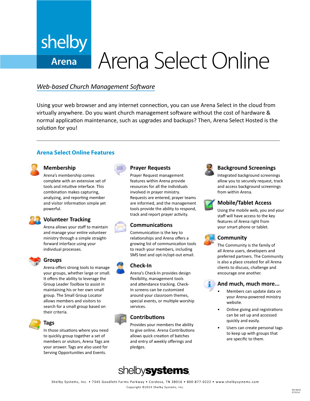 Arena Select Online