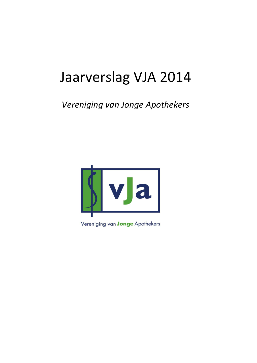 Jaarverslag VJA 2014