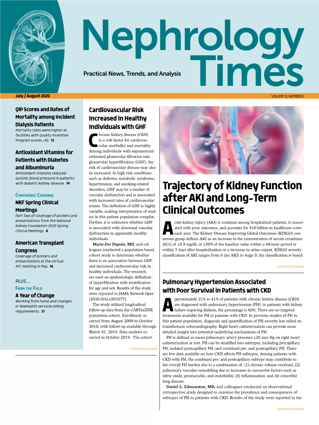 Trajectory of Kidney Function After AKI and Long-Term Clinical Outcomes