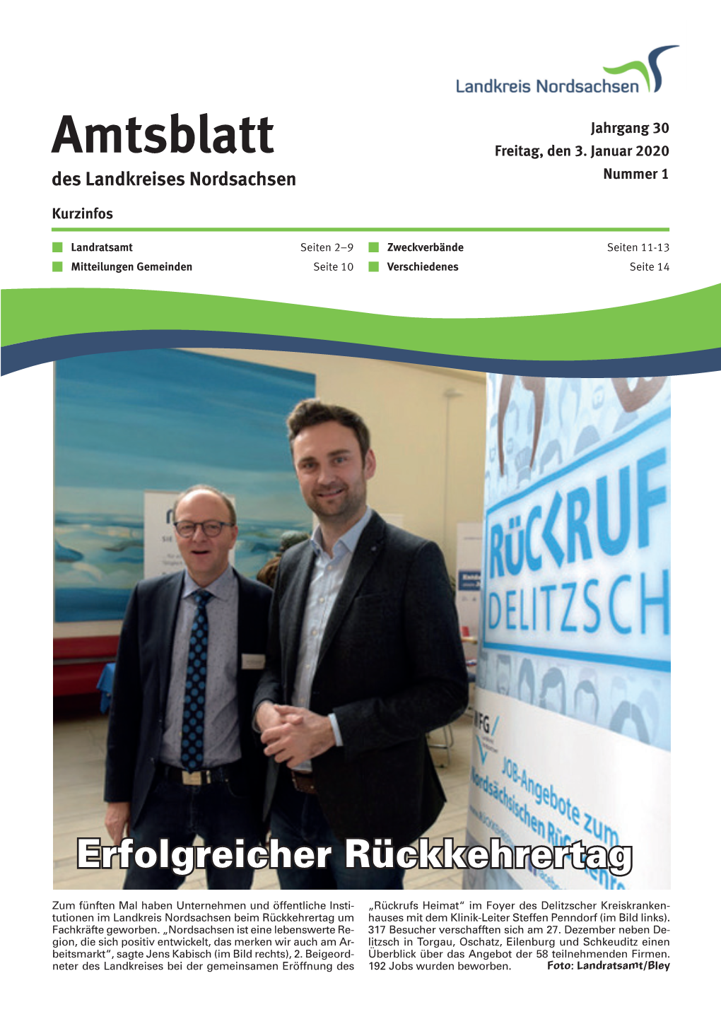 Amtsblatt Des Landkreises Nordsachsen, 3