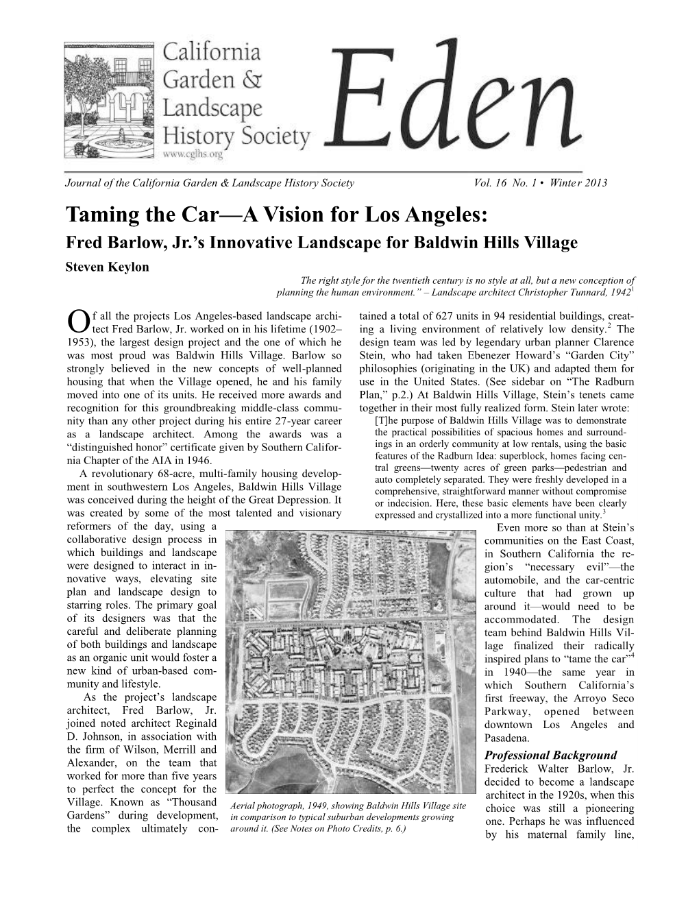 Eden Vol16 No1 2013