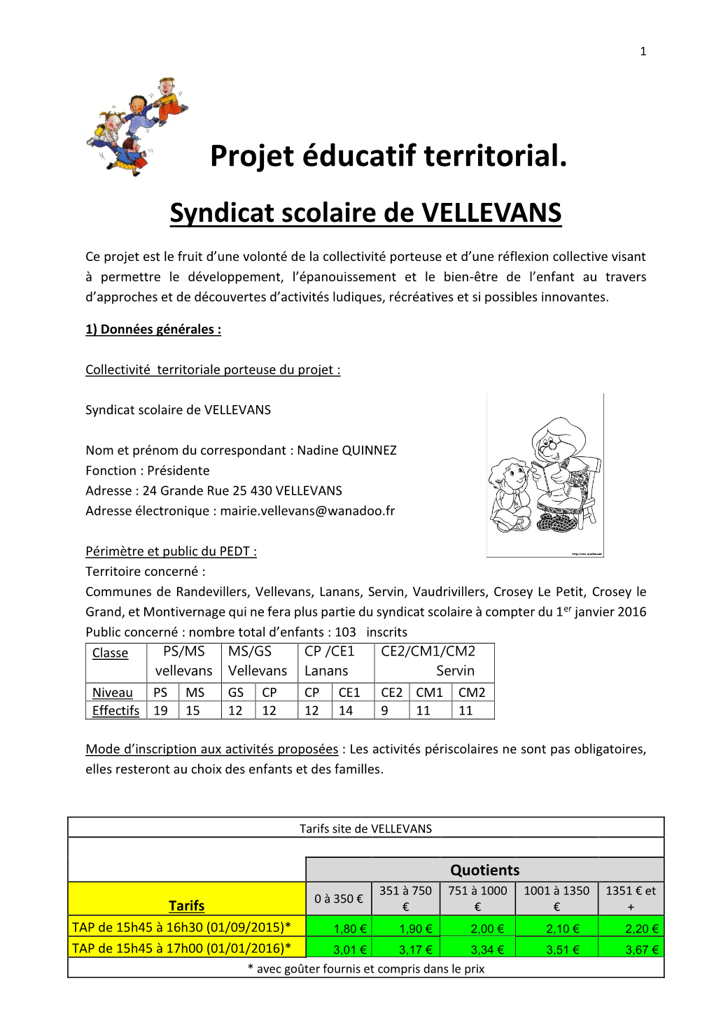 Projet Éducatif Territorial