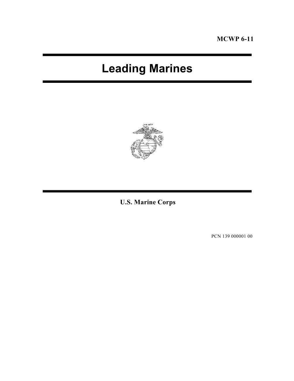 Leading Marines