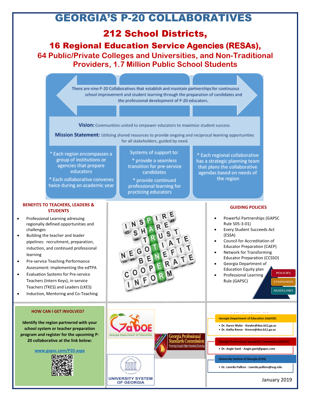 Georgia's P-20 Collaboratives