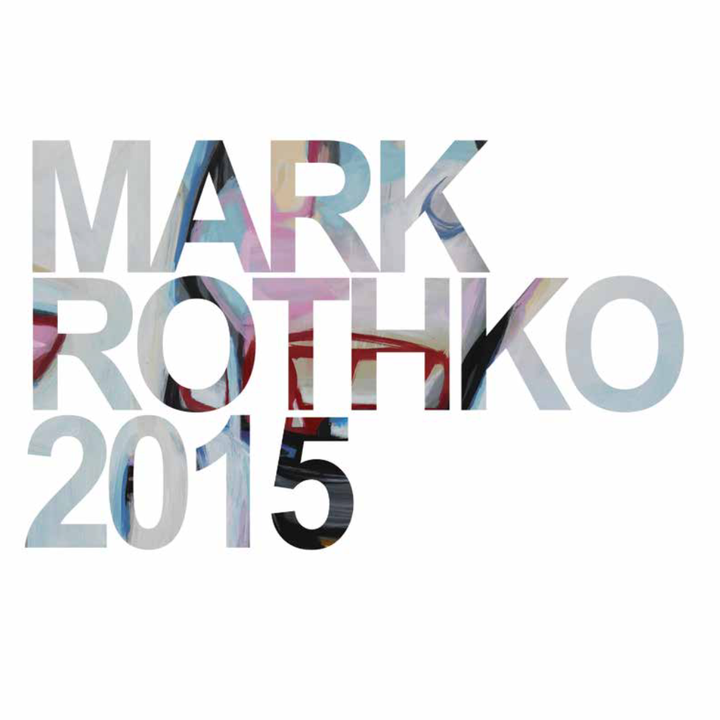 International Symposium Mark Rothko 2015