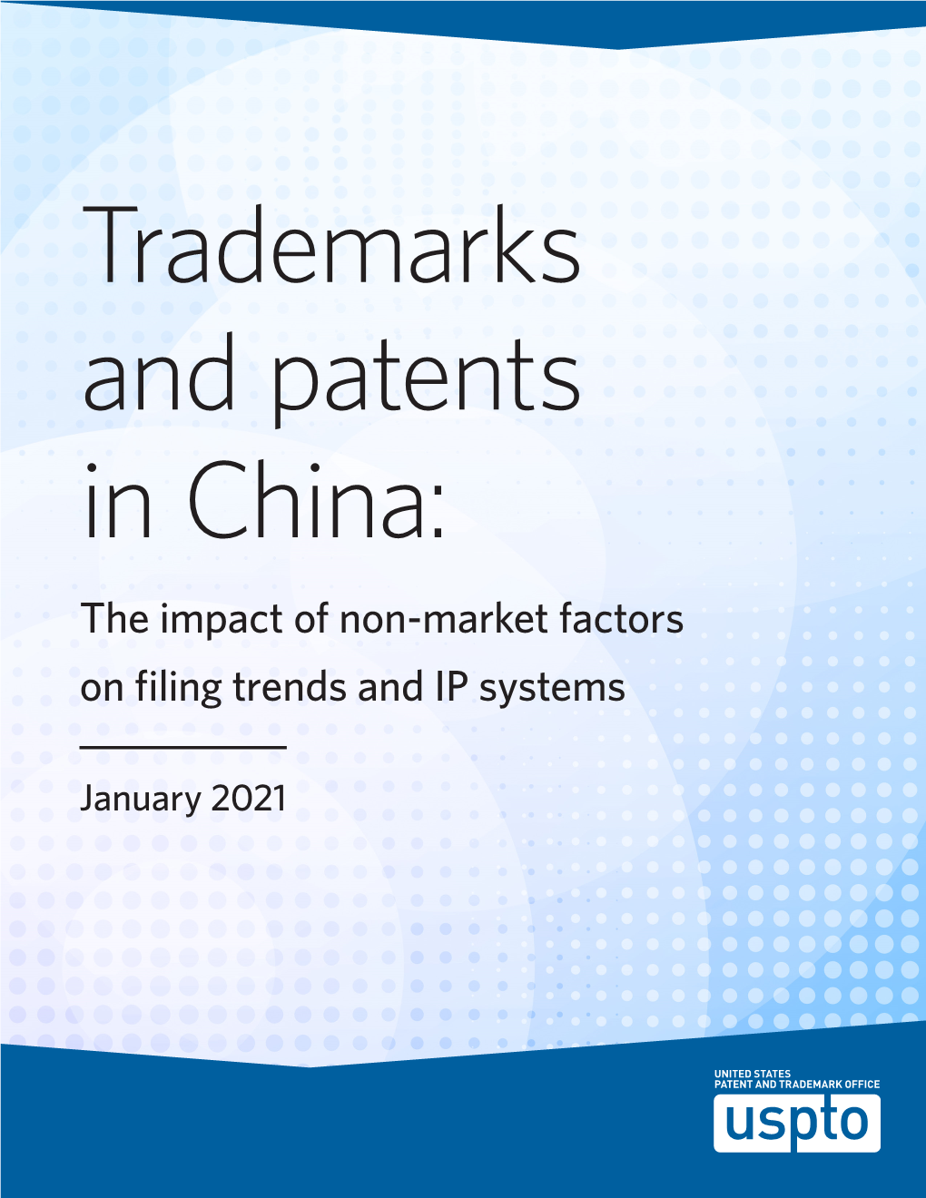 Trademarks and Patents in China: the Impact of Non-Market Factors on Filing Trends and IP Systems