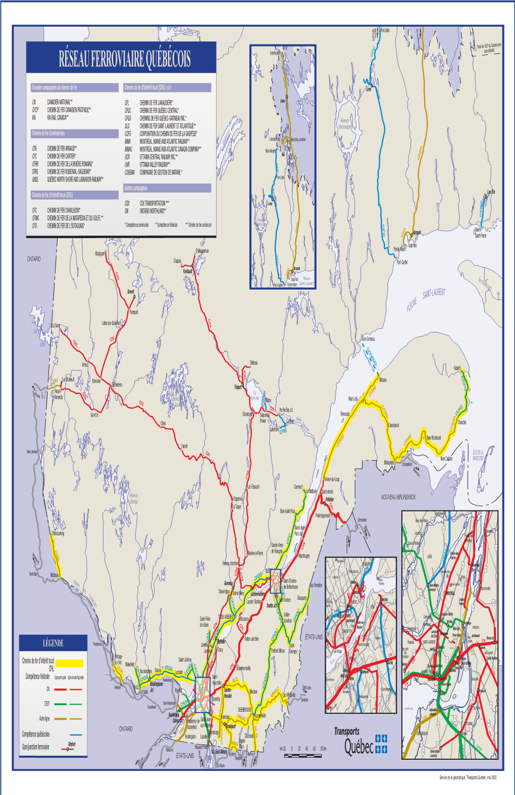 Réseau Ferroviaire Québécois Cfc