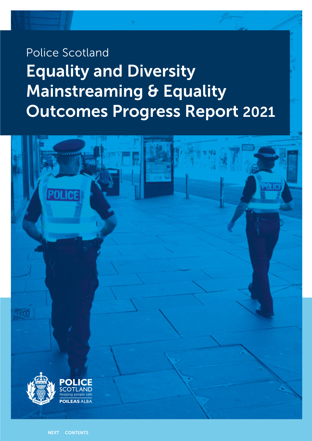 Police Scotland Equality and Diversity Mainstreaming & Equality