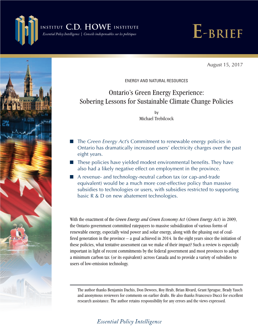 Ontario's Green Energy Experience