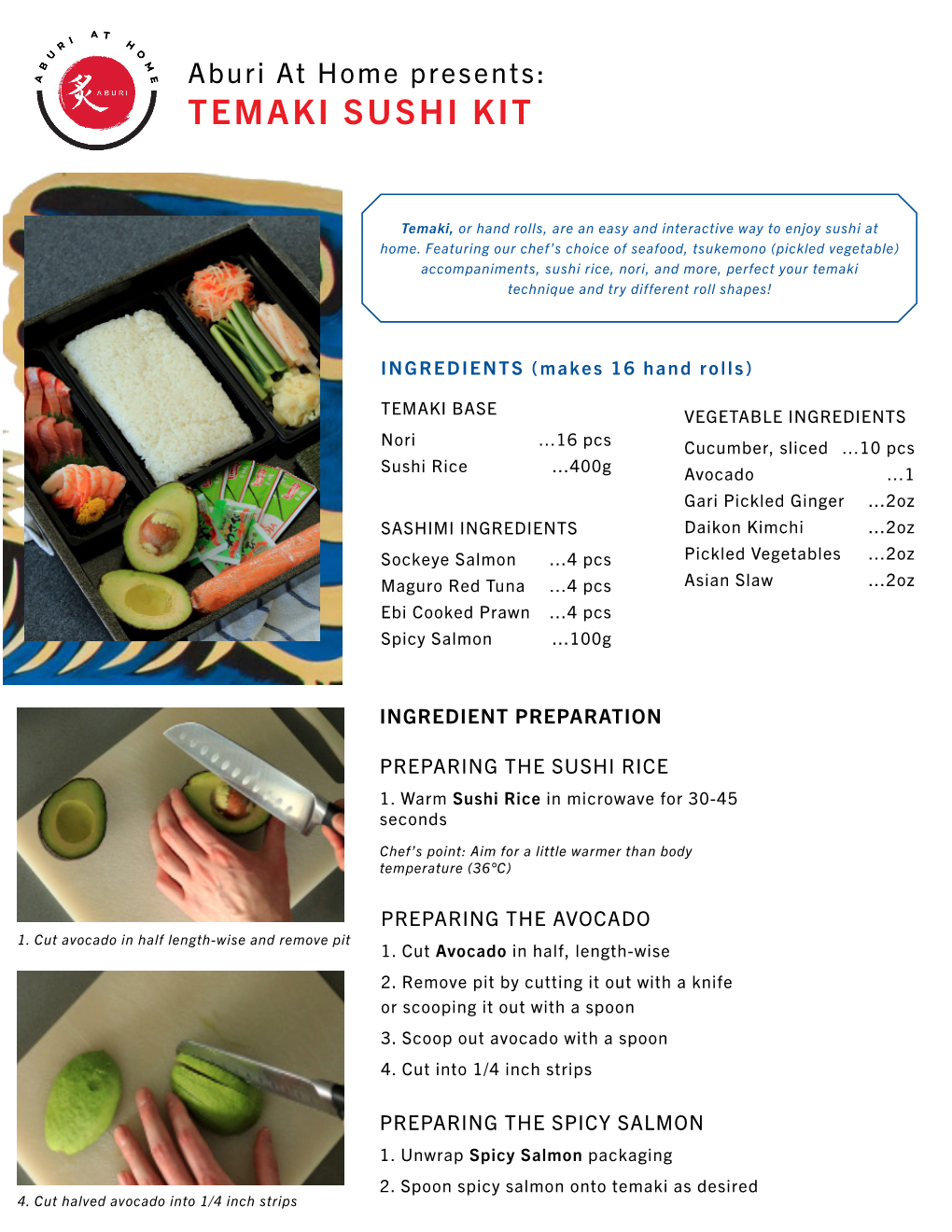 Temaki Sushi Kit