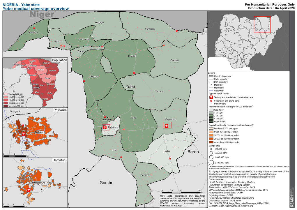 Bauchi Borno Gombe Jigawa Yobe Yobe Medical Coverage Overview