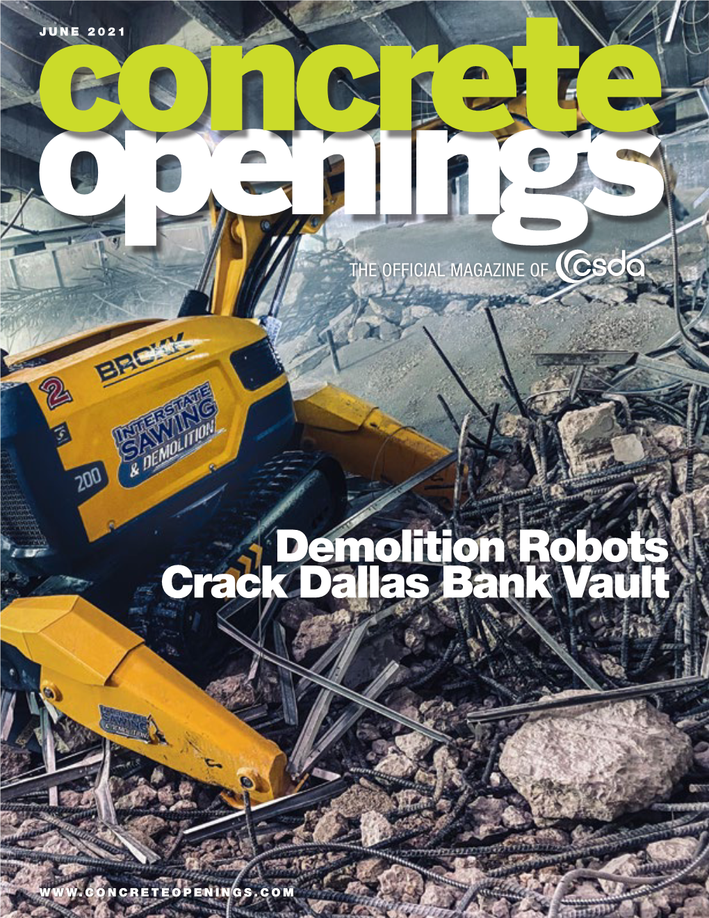 Demolition Robots Crack Dallas Bank Vault