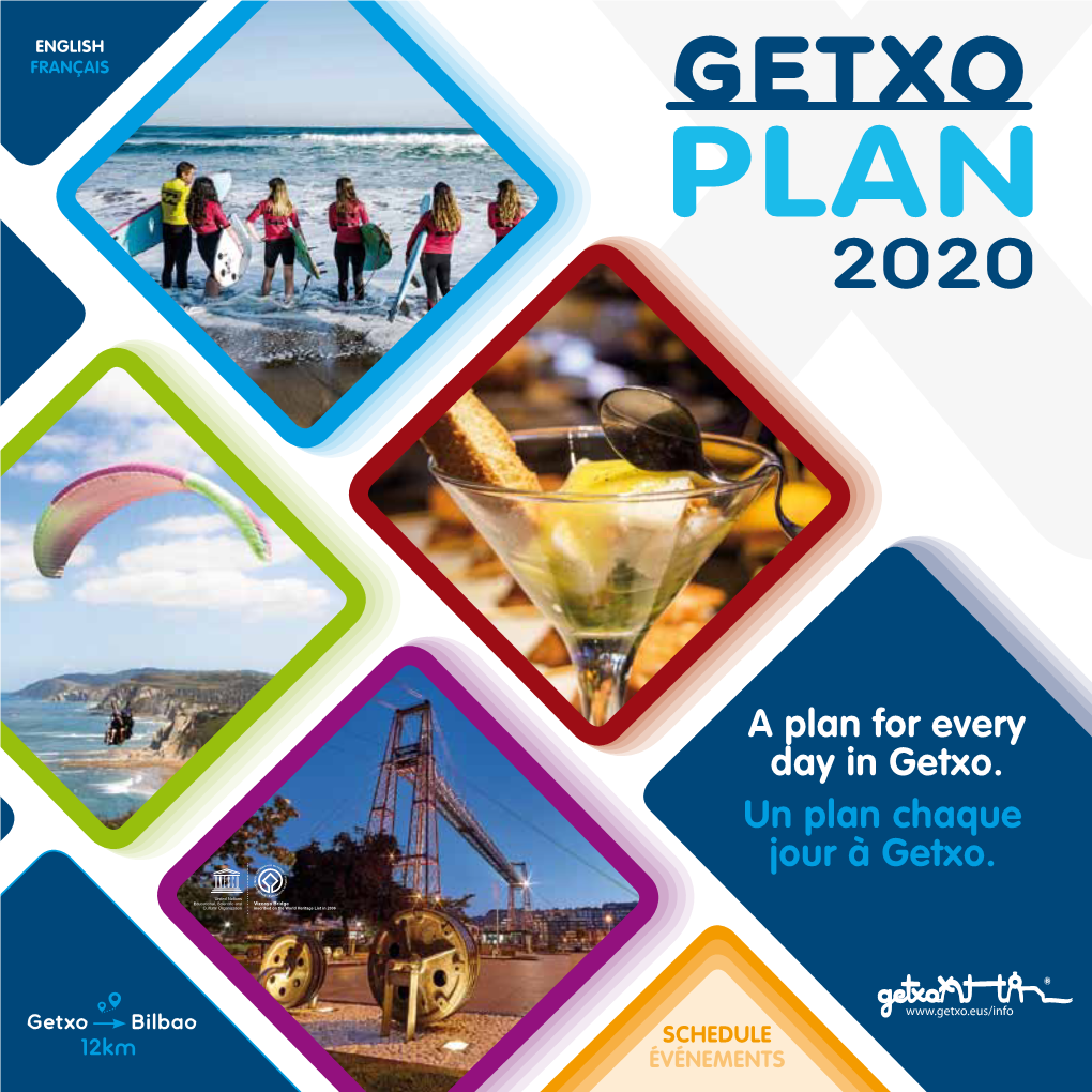 A Plan for Every Day in Getxo. Un Plan Chaque Jour À Getxo