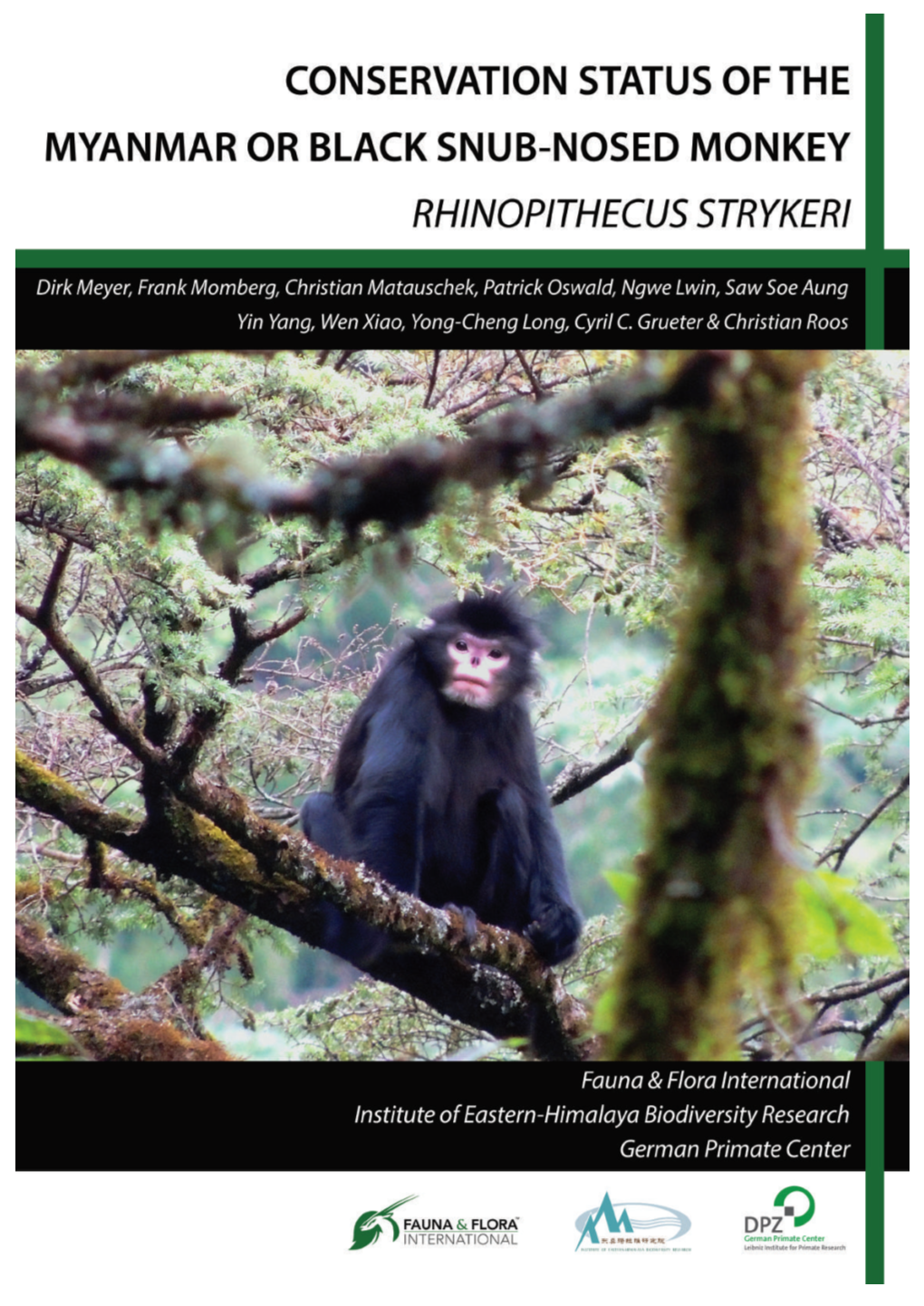 Conservation Status of the Myanmar Or Black Snub-Nosed Monkey