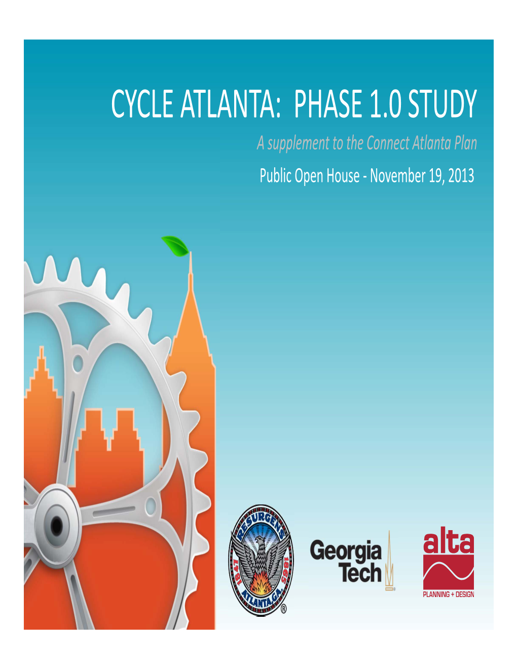 Cycle Atlanta: Phase 1.0 Study