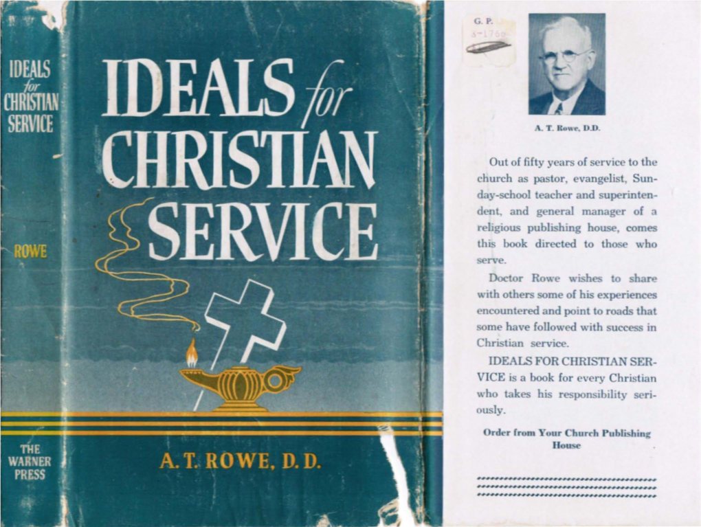 Ideals for Christian Service