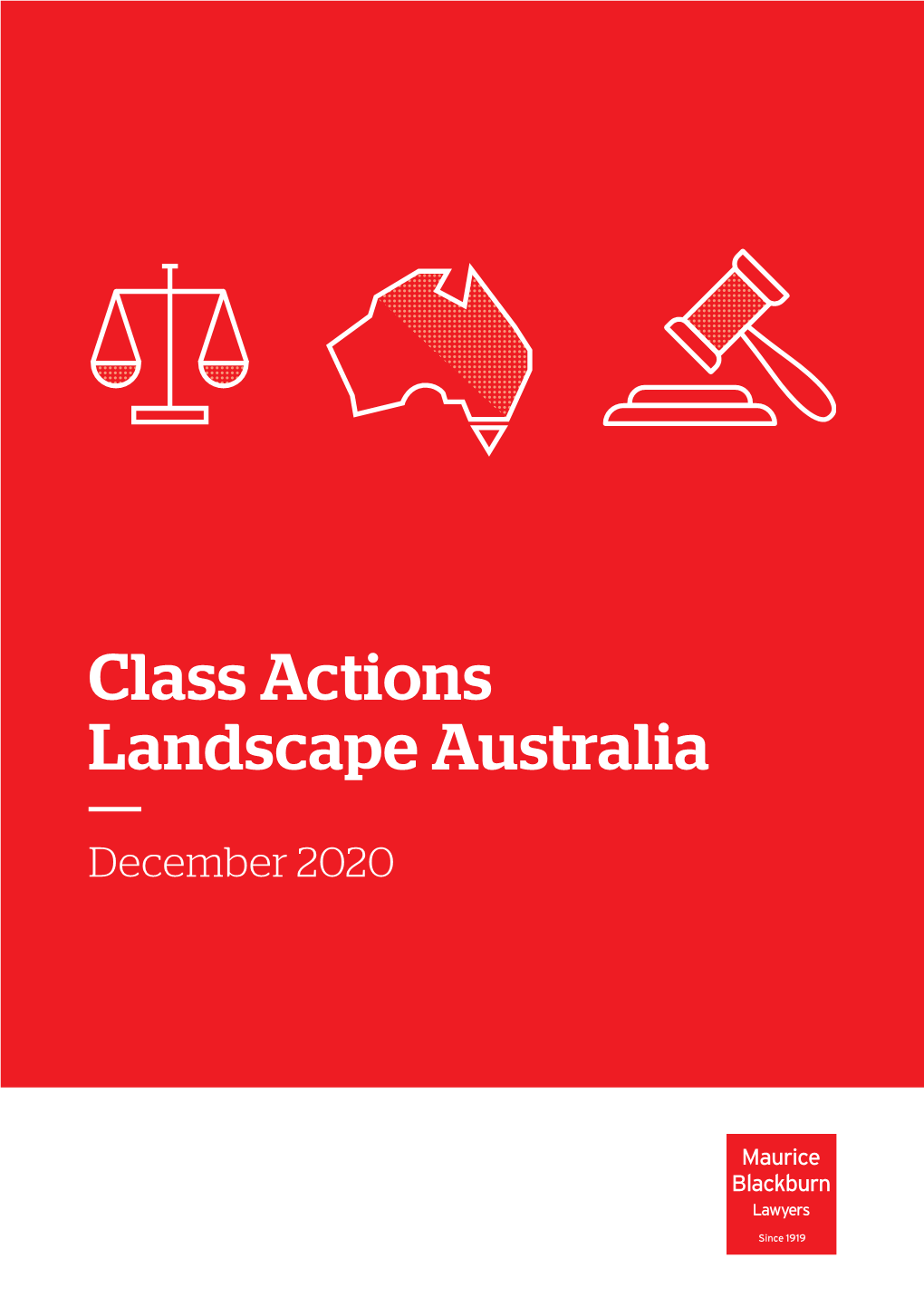 Class Actions Landscape Australia