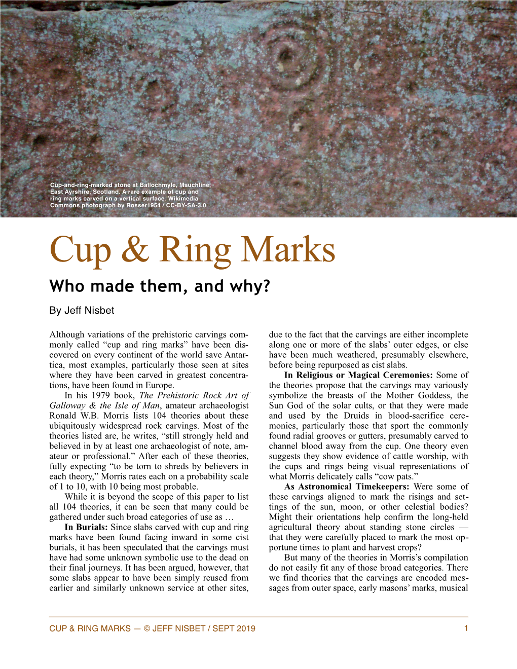 Cup & Ring Marks