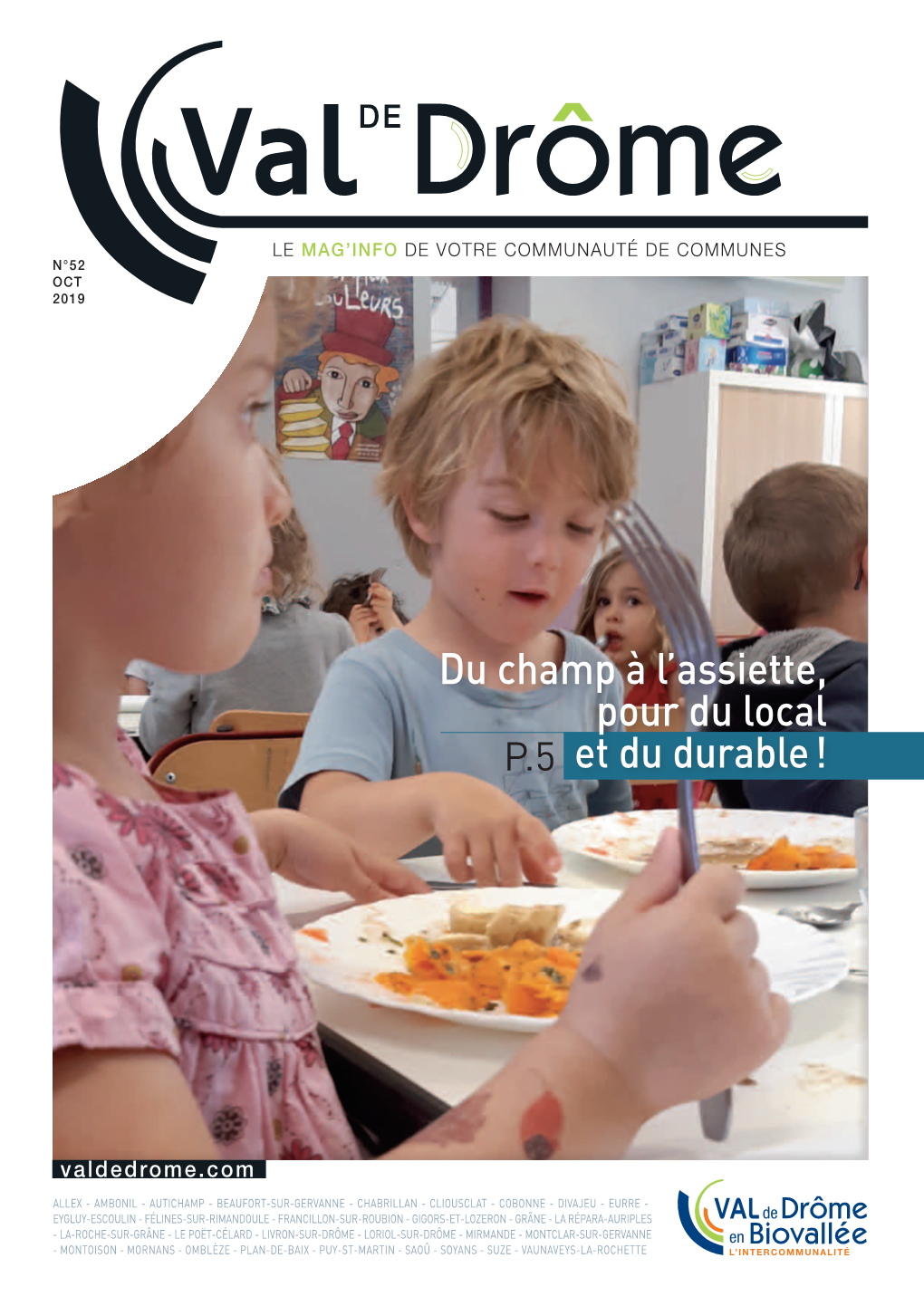 Du Champ À L'assiette, Pour Du Local Et Du Durable !