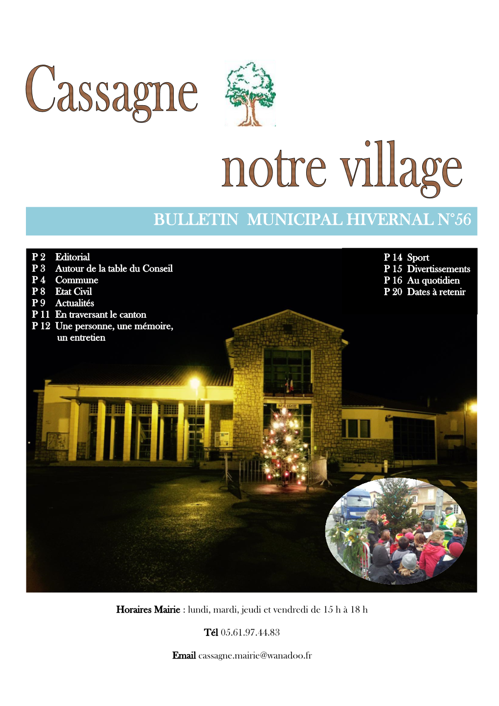 Bulletin Municipal Hivernal N°56