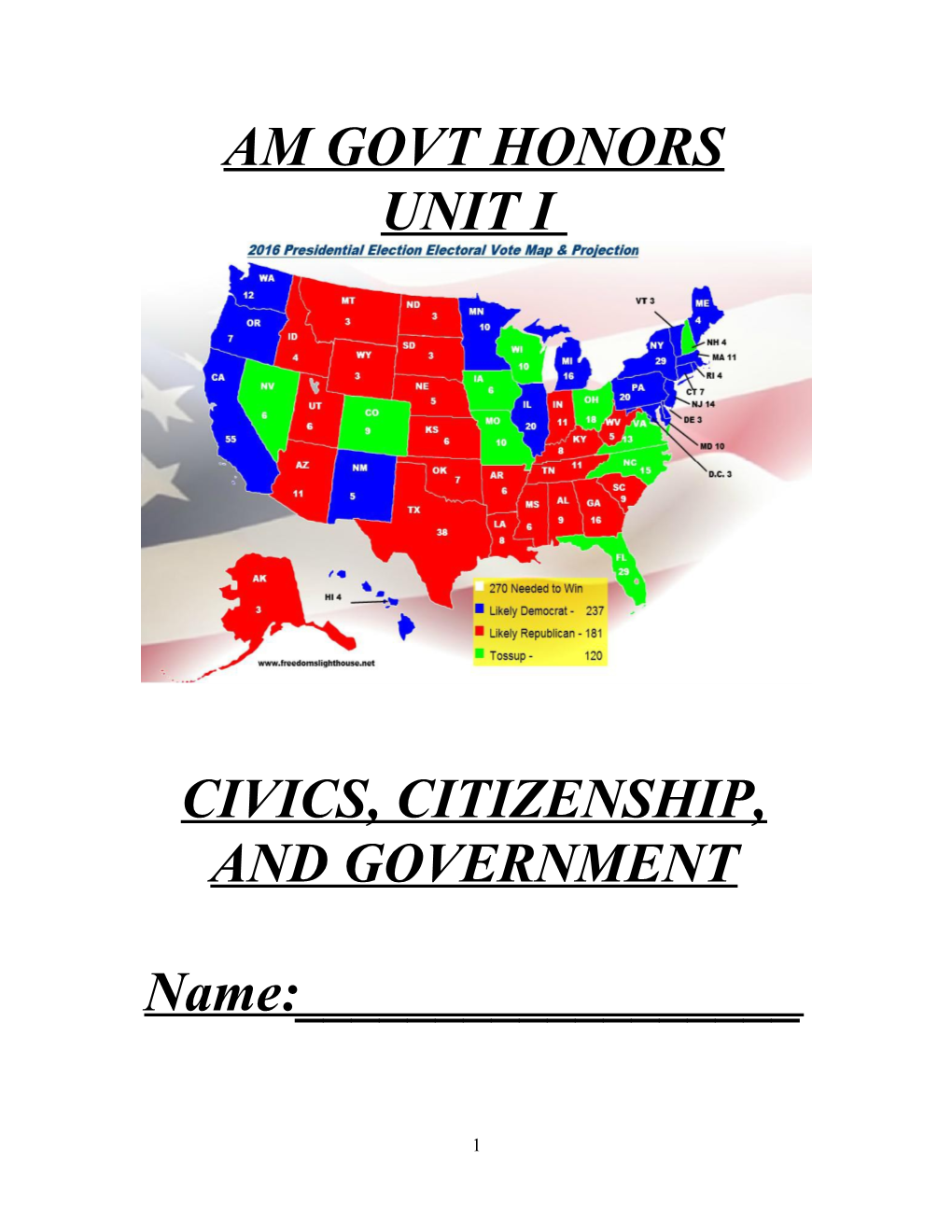 Civics, Citizenship, and Government